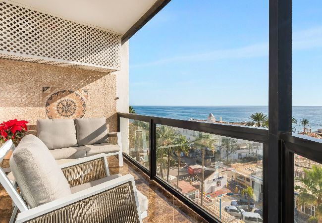 Apartamento en Marbella - Lujoso apartamento de 2 dormitorios en Primera Linea de Playa Apartamento en Marbella - Lujoso apartamento de 2 dormitorios en Primera Linea de Playa